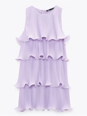 Zara Tier Ruffle Dress